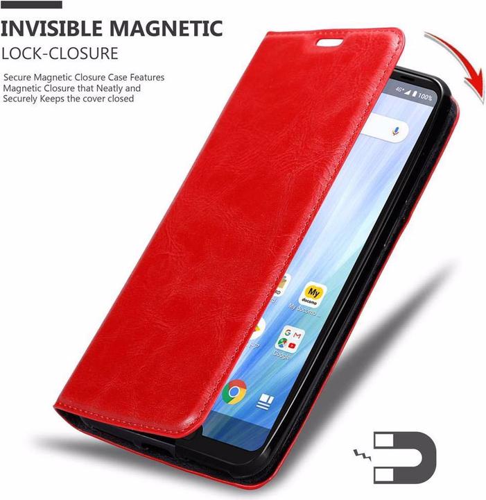 Image du produit Cadorabo Book Couverture magnétique invisible (Sharp Aquos R3)