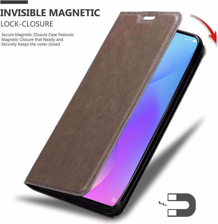 Productafbeelding Cadorabo Boek Onzichtbare Magneethoes (Xiaomi Mi 9T, Xiaomi Mi 9T Pro)