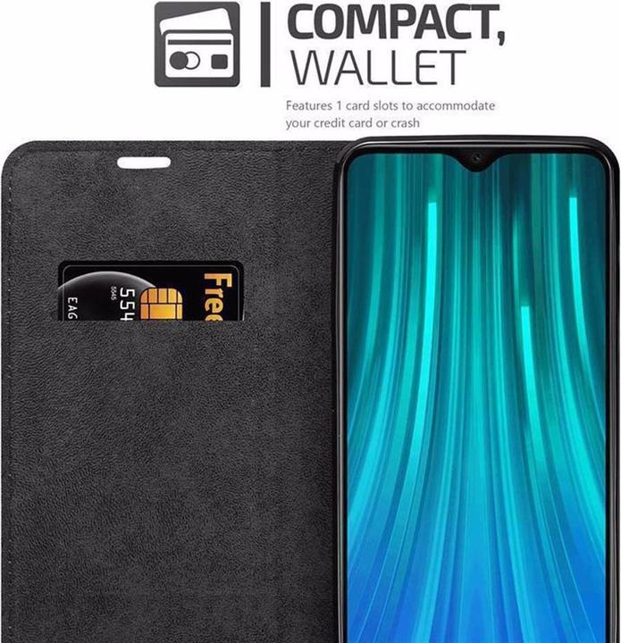 Image du produit Cadorabo Book Couverture magnétique invisible (Xiaomi Redmi Note 8 Pro)