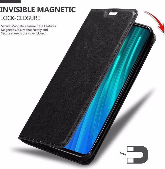 Image du produit Cadorabo Book Couverture magnétique invisible (Xiaomi Redmi Note 8 Pro)