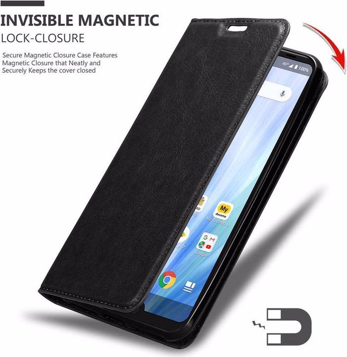 Produktbild Cadorabo Book Invisible Magnet Cover (Sharp Aquos R3)
