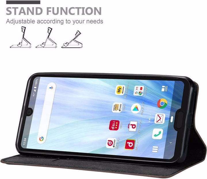 Productafbeelding Cadorabo Boek Onzichtbare Magneethoes (Sharp Aquos R3)