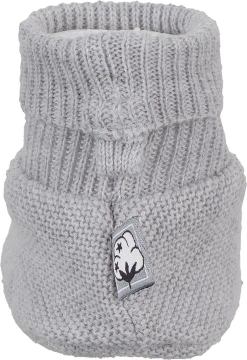 Produktbild Sterntaler Baby-Socken Strick-Schuh Hellgrau Melange Gr. 18 (18)