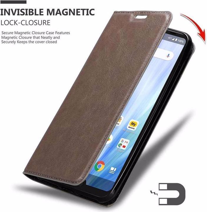 Productafbeelding Cadorabo Boek Onzichtbare Magneethoes (Sharp Aquos R3)