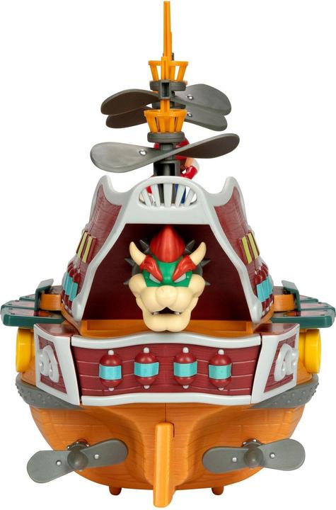 Actual product image Jakks Pacific Super Mario 2.5 Inch Deluxe Bowser"s Ship Playset