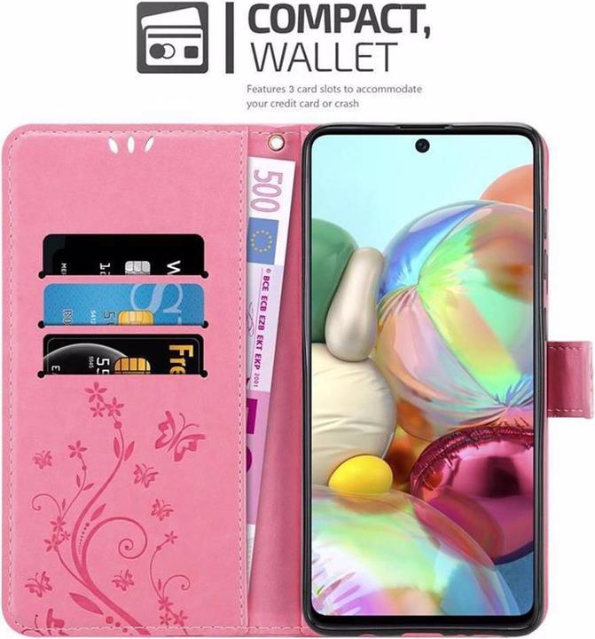 Image du produit Cadorabo Couverture du livre de fleurs (Samsung Galaxy A71)