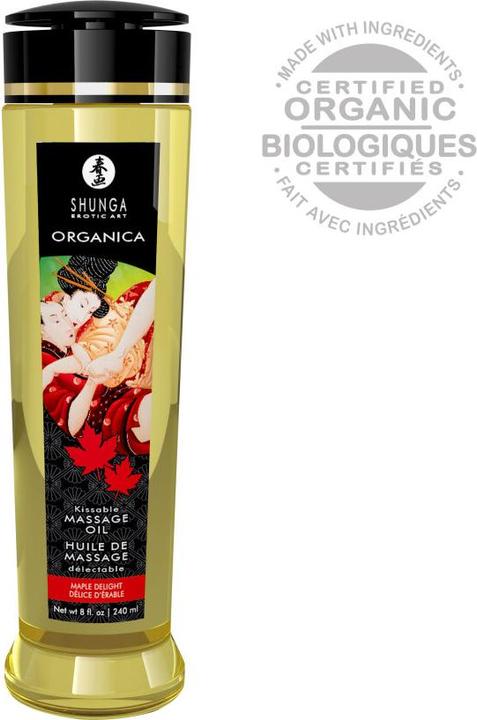 Actual product image Shunga Massage Öl Organica (240 ml)