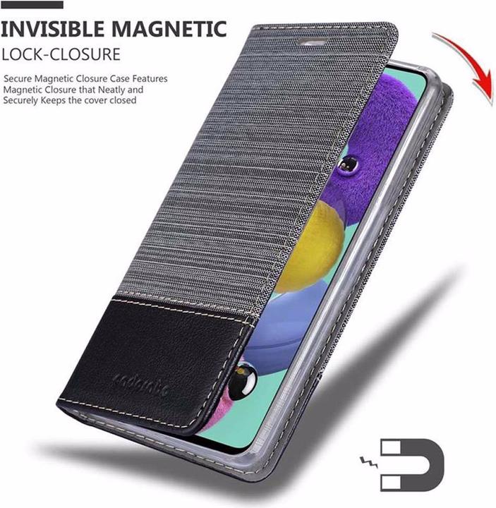 Actual product image Cadorabo Book Jeans Optics Cover (Samsung Galaxy M40s)