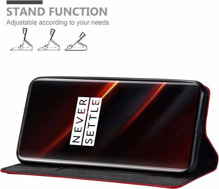 Actual product image Cadorabo Book Invisible Magnet Cover (OnePlus 7T Pro)