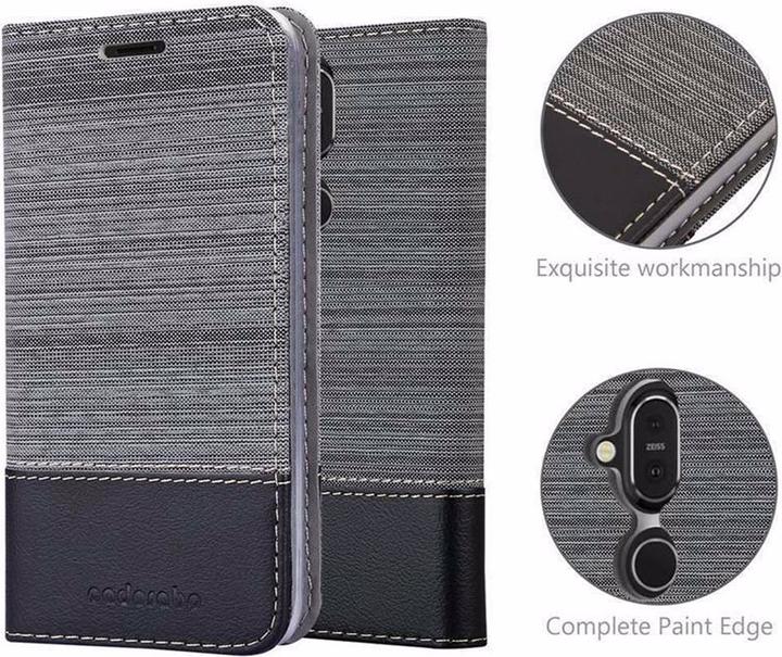 Actual product image Cadorabo Book Jeans Optics Cover (Nokia 7.1 Plus)