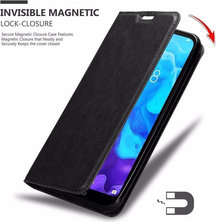 Immagine prodotto Cadorabo Copertina magnetica invisibile del libro (Huawei Y5 (2019))