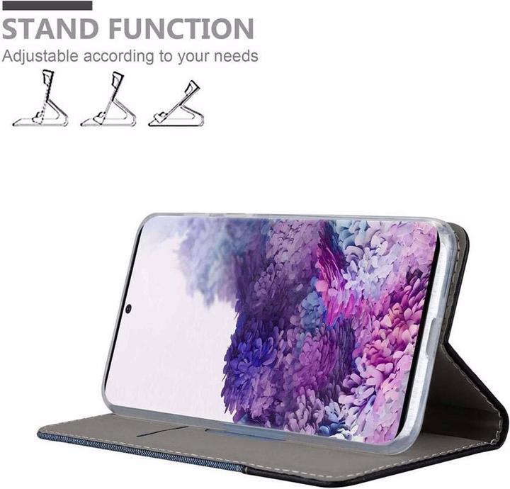 Actual product image Cadorabo Book Jeans Optics Cover (Samsung Galaxy S20 Ultra)