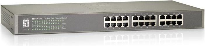 LevelOne 24P DT/19 F2450 10/10 (24 Ports)