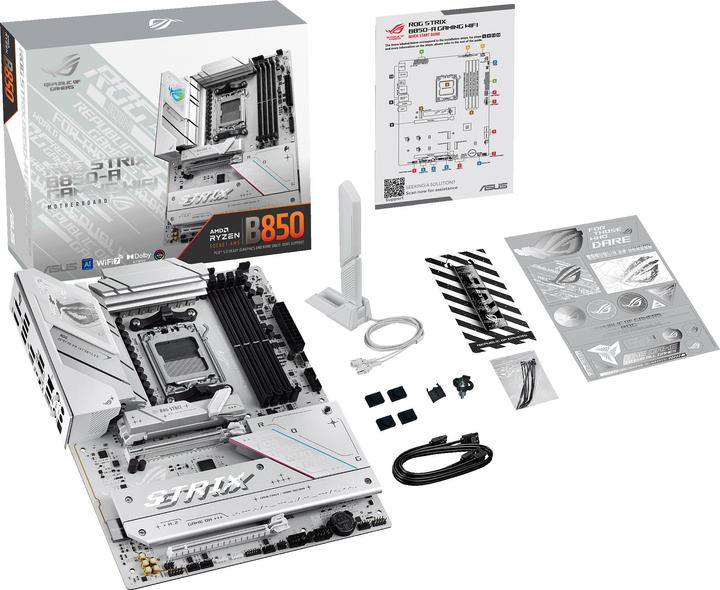 Produktbild ASUS ROG Strix B850-A Gaming WIFI (AM5, AMD B850, ATX)