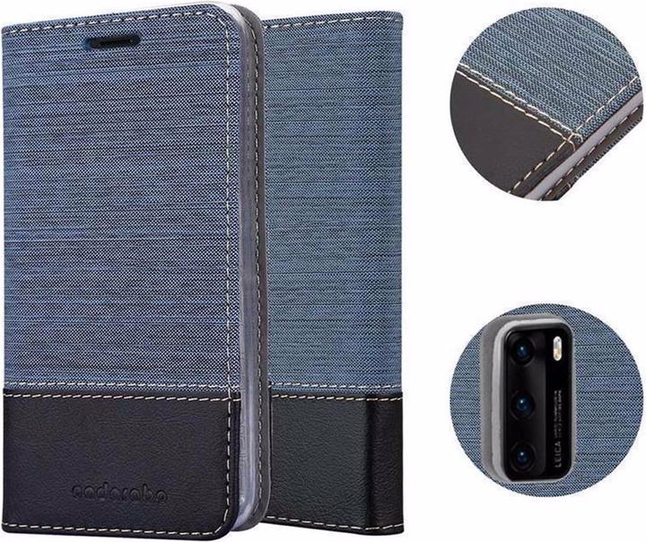 Actual product image Cadorabo Book Jeans Optics Cover (Huawei P40)