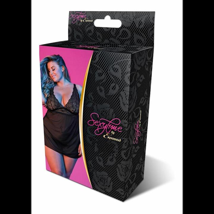 Productafbeelding Magic Silk Babypop met wegvliegende rug en G-Set (XXL)