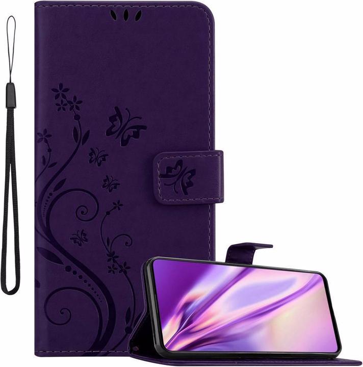 Actual product image Cadorabo Flower Book Cover (Samsung Galaxy A71)