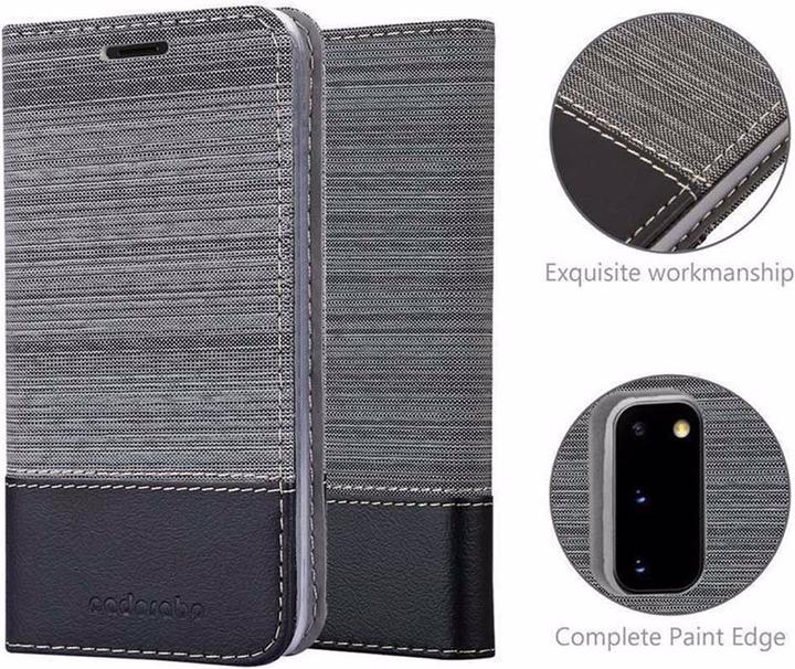 Produktbild Cadorabo Book Jeans Optik Cover (Samsung Galaxy S20+)