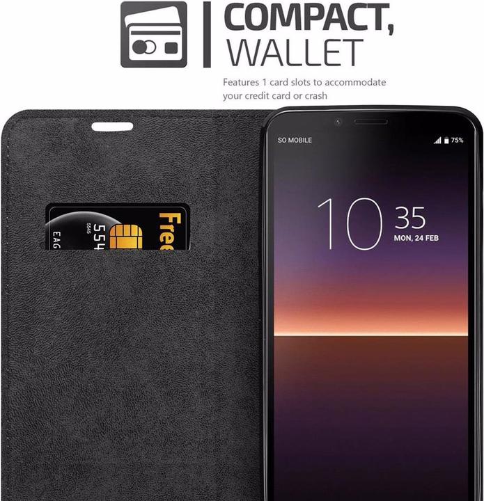 Image du produit Cadorabo Book Couverture magnétique invisible (Sony Xperia 10 II)