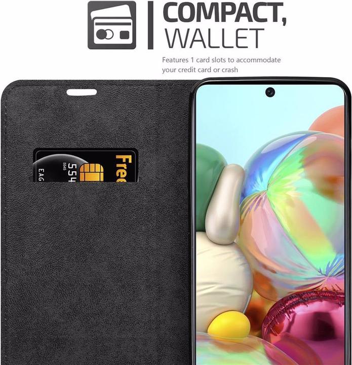 Produktbild Cadorabo Book Invisible Magnet Cover (Samsung Galaxy A71 5G)