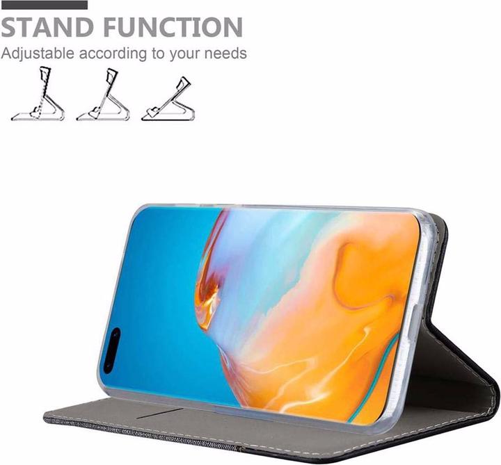 Actual product image Cadorabo Book Jeans Optics Cover (Huawei P40 Pro)