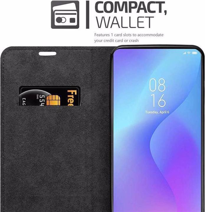 Actual product image Cadorabo Book Invisible Magnet Cover (Mi 9T Pro, Mi 9T)