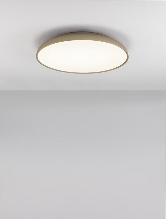 Productafbeelding Nova Luce LINUS LED plafondlamp champagne goud 50W warm wit 9x60cm dimbaar 9005647 (3741 lm)