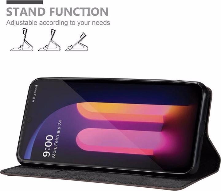 Image du produit Cadorabo Book Couverture magnétique invisible (LG V60 ThinQ 5G)