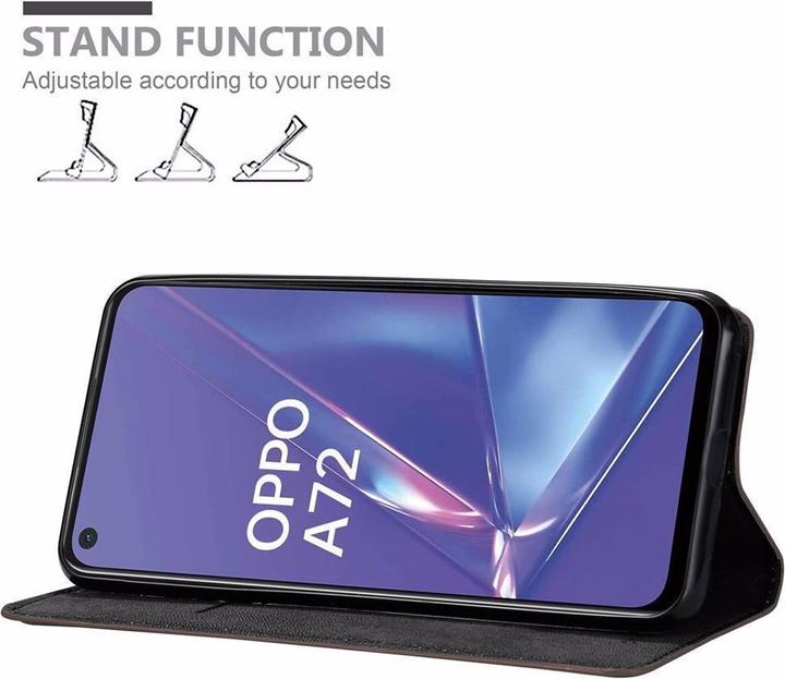 Productafbeelding Cadorabo Boek Onzichtbare Magneethoes (Oppo A72)