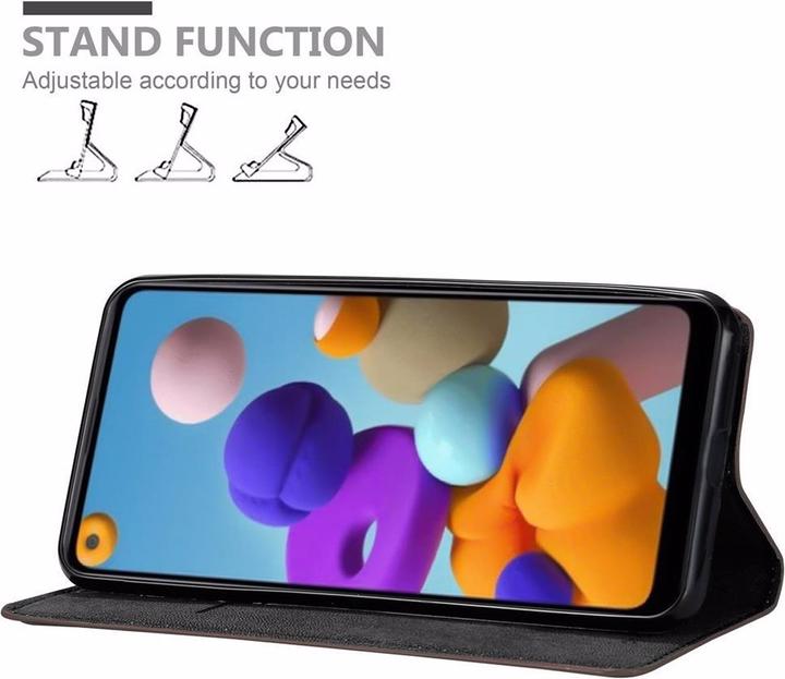 Immagine prodotto Cadorabo Copertina magnetica invisibile del libro (Samsung Galaxy A21)