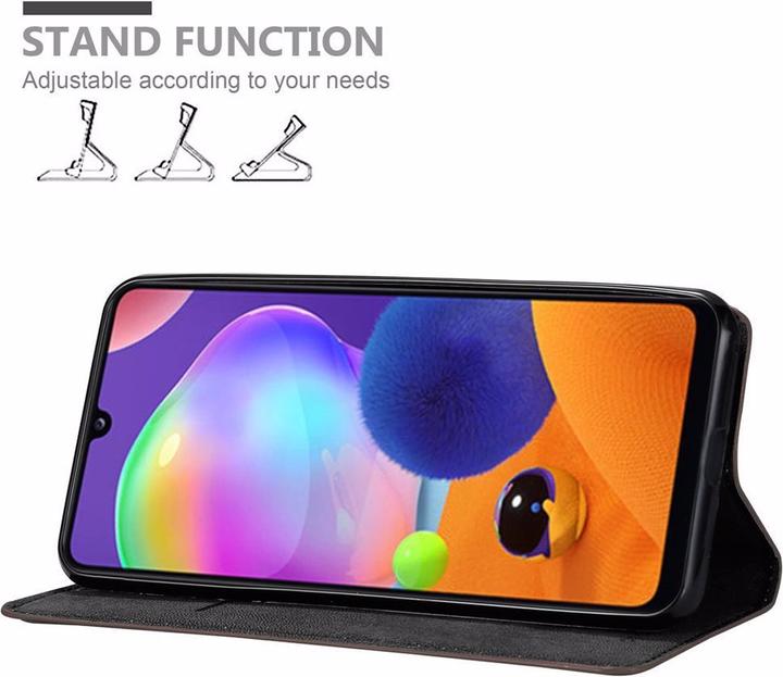 Actual product image Cadorabo Book Invisible Magnet Cover (Samsung Galaxy A31)