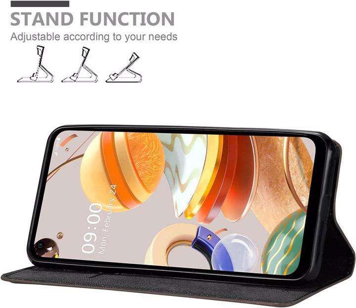Produktbild Cadorabo Book Invisible Magnet Cover (LG K61)