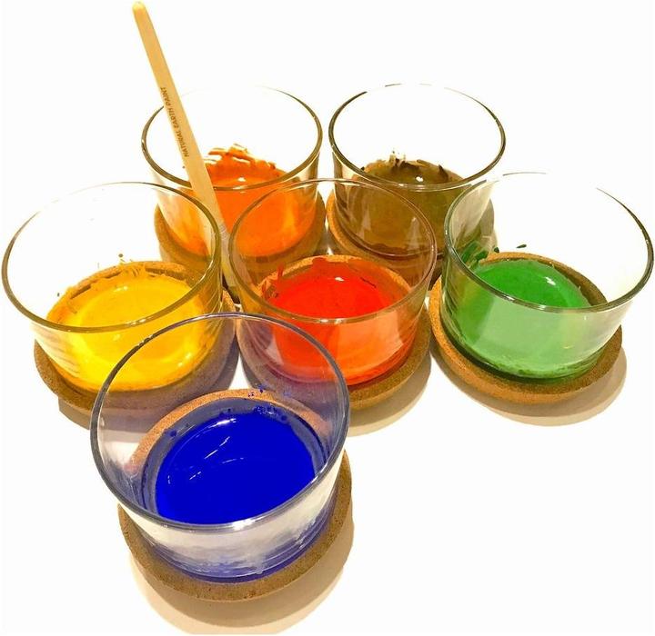 Produktbild Natural Earth Paint Kinderfarbe auf Wasserbasis (Gelb, Orange, Grün, Rot, Blau, Braun, 1000 ml)