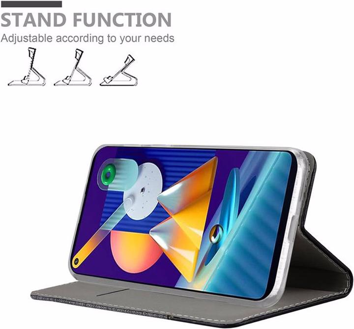 Actual product image Cadorabo Book Jeans Optics Cover (Samsung Galaxy A11, Samsung Galaxy M11)