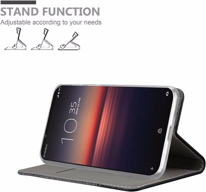 Actual product image Cadorabo Book Jeans Optics Cover (Sony Xperia 1 II)
