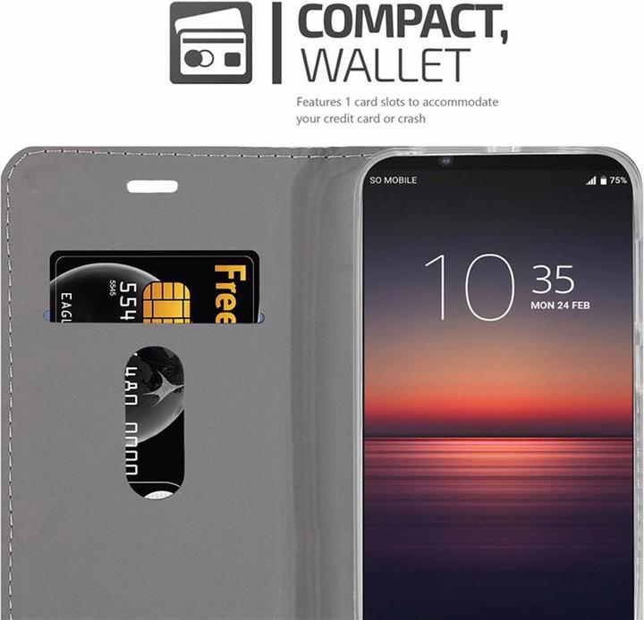Actual product image Cadorabo Book Jeans Optics Cover (Sony Xperia 1 II)