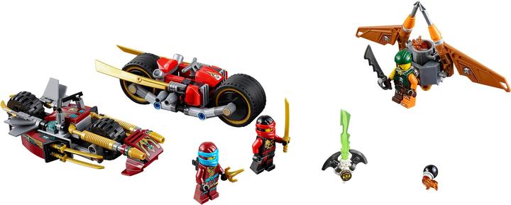 Actual product image LEGO Ninja Bike Chase (70600, LEGO Ninjago)