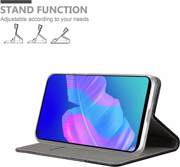 Actual product image Cadorabo Book Jeans Optics Cover (Huawei P40 Lite E)