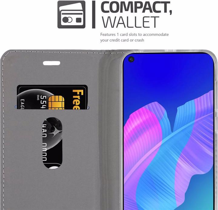 Actual product image Cadorabo Book Jeans Optics Cover (Huawei P40 Lite E)