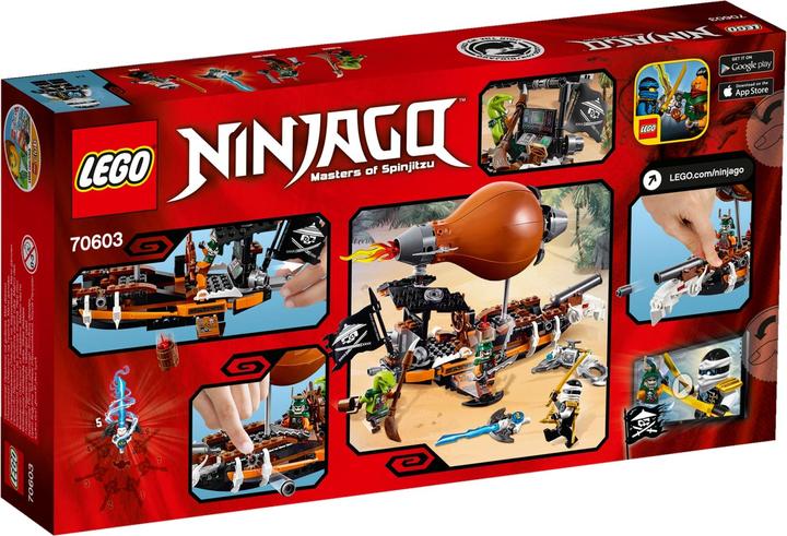 Immagine prodotto LEGO Ninjago Zeppelin d'assalto (70603, LEGO Ninjago)