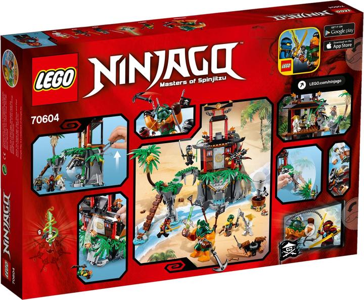 Image du produit LEGO Île des Veuves noires (70604, LEGO Ninjago)