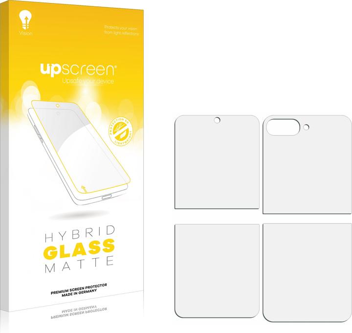 Produktbild upscreen Schutzglas Schutzfolie Displayschutz Display Schutz Glas Folie matt (1 Stück, Samsung Galaxy Z Flip 7 FE)
