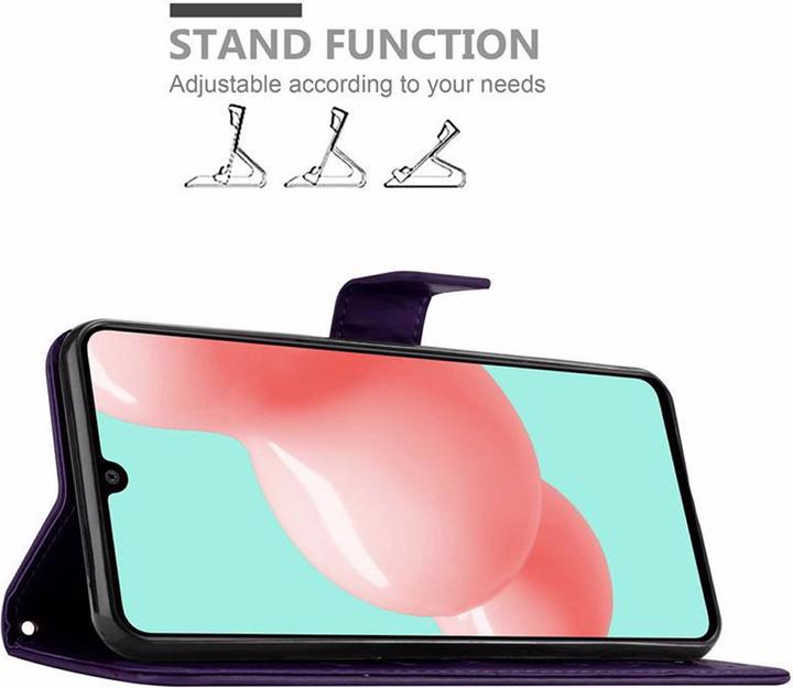 Productafbeelding Cadorabo Bloemen Boekomslag (Samsung Galaxy A41)