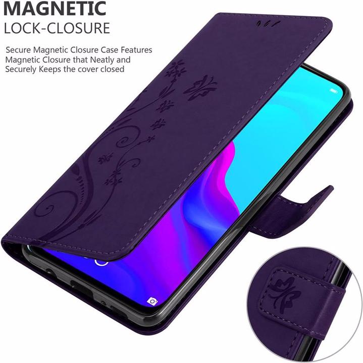 Actual product image Cadorabo Flower Book Cover (Huawei Nova 4)