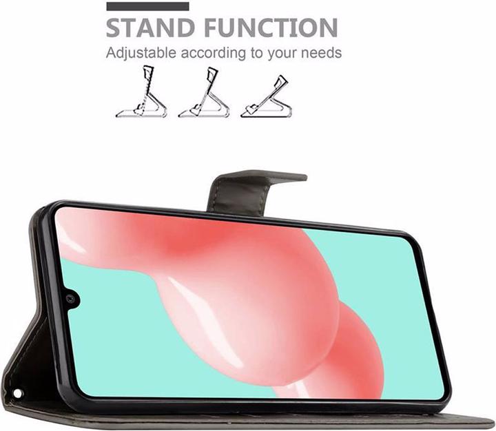 Actual product image Cadorabo Flower Book Cover (Samsung Galaxy A41)