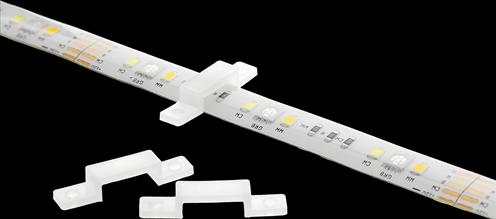 Actual product image Deltaco SMART HOME LED strip extension, 1m, RGB, 2700K-6500K, 6 contacts, suitable for SH-LS3M, whit (Multicoloured, 300 cm, Indoor, Outdoor)