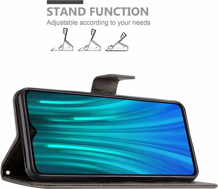 Actual product image Cadorabo Flower Book Cover (Xiaomi Redmi Note 8 Pro)