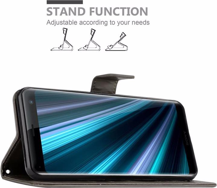 Image du produit Cadorabo Couverture du livre de fleurs (Sony Xperia XZ3)