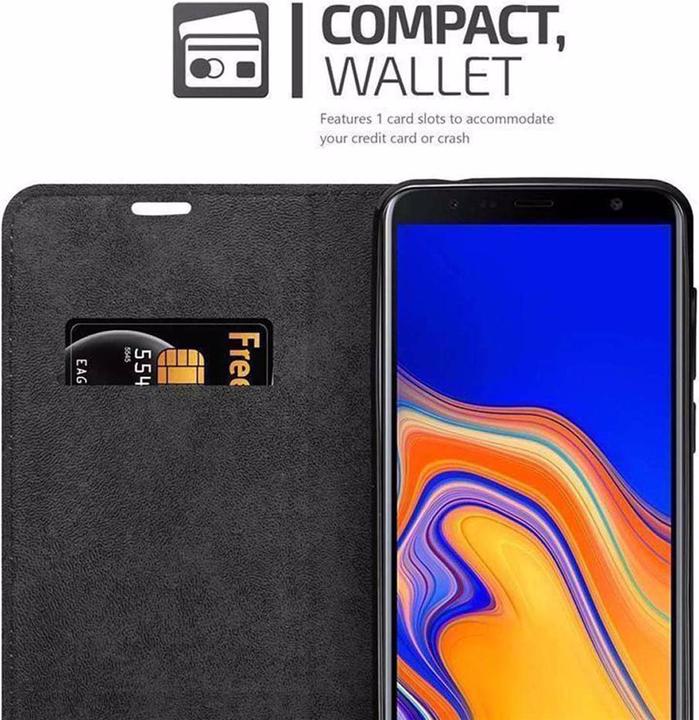 Productafbeelding Cadorabo Boek Onzichtbare Magneethoes (Samsung Galaxy J6+)