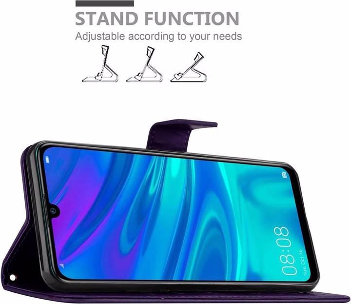 Immagine prodotto Cadorabo Copertina del libro di fiori (Onore 10 Lite, Huawei P Smart (2019))
